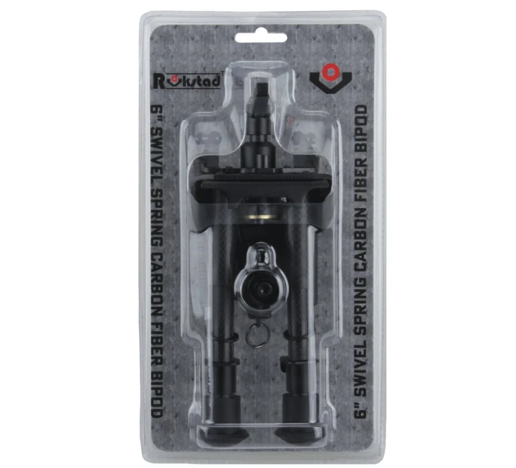 Dwójnóg składany RokStad Carbon (155-230mm) - Harris/Picatinny - RSCFS-06