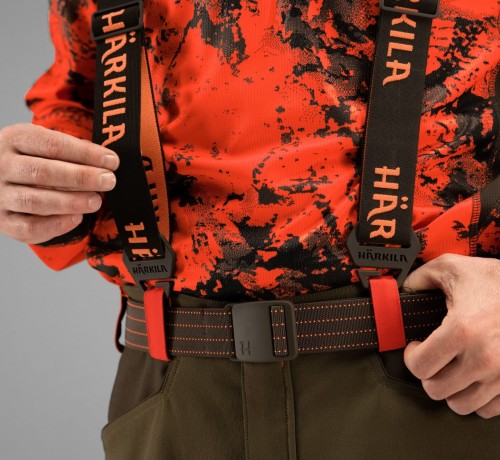 Szelki Härkila Wildboar Pro Tech - Brown/Orange