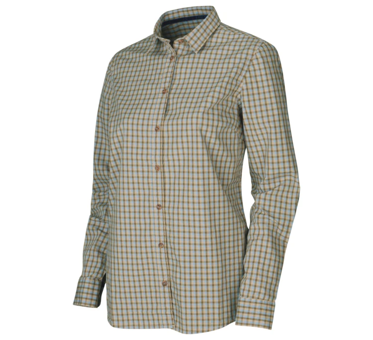 Koszula damska Härkila Selja Lady L/S - Heritage Blue Check