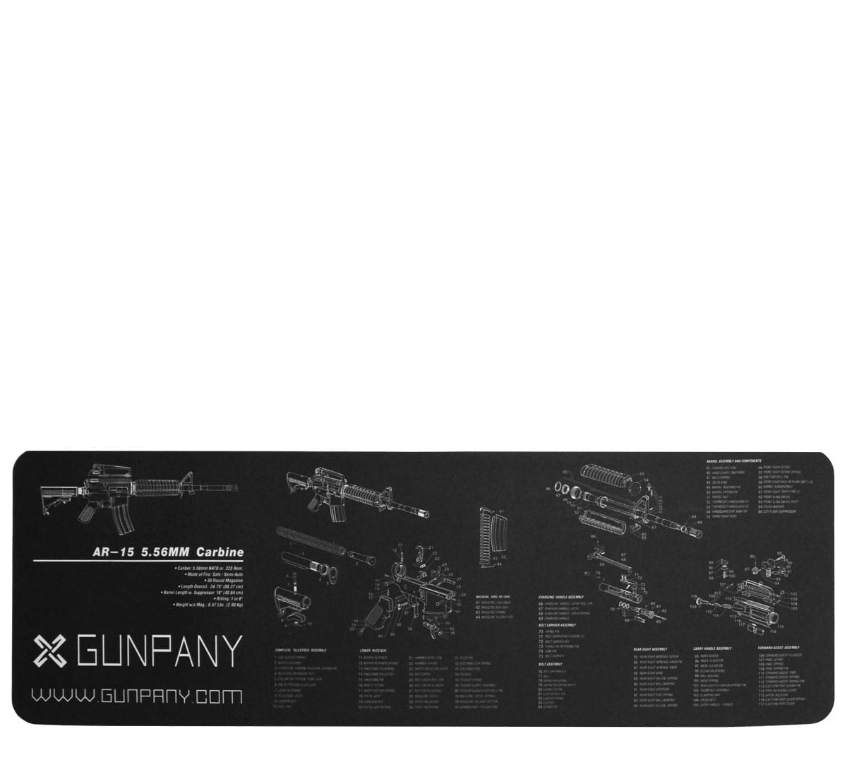 Mata do czyszczenia broni GunPany AR-15 - SCBM-01