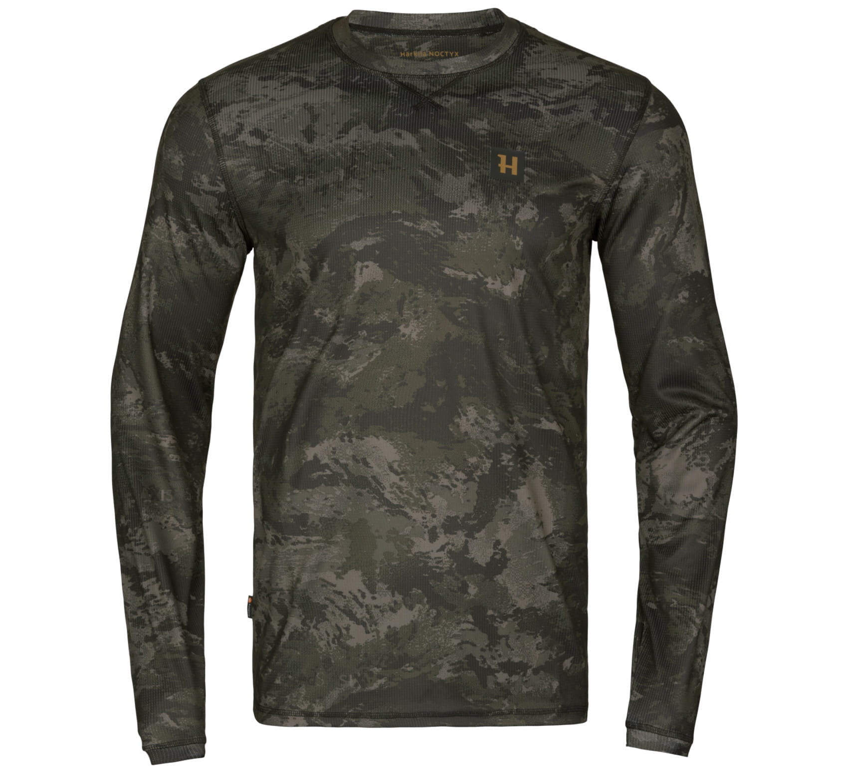 Koszulka Härkila NOCTYX L/S - AXIS MSP®Black Camo/Black