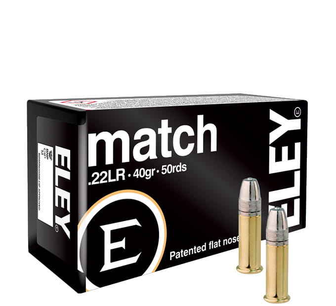 ELEY .22 LR MATCH 2,59g/40gr (50)