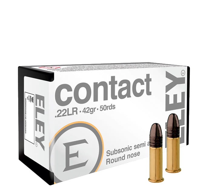 ELEY .22 LR SUBSONIC CONTACT 2,72g/42gr (50)