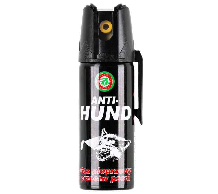 Gaz pieprzowy Klever Anti-Hund Cone 2,5mln SHU, 11% OC - chmura/stożek - 50 ml