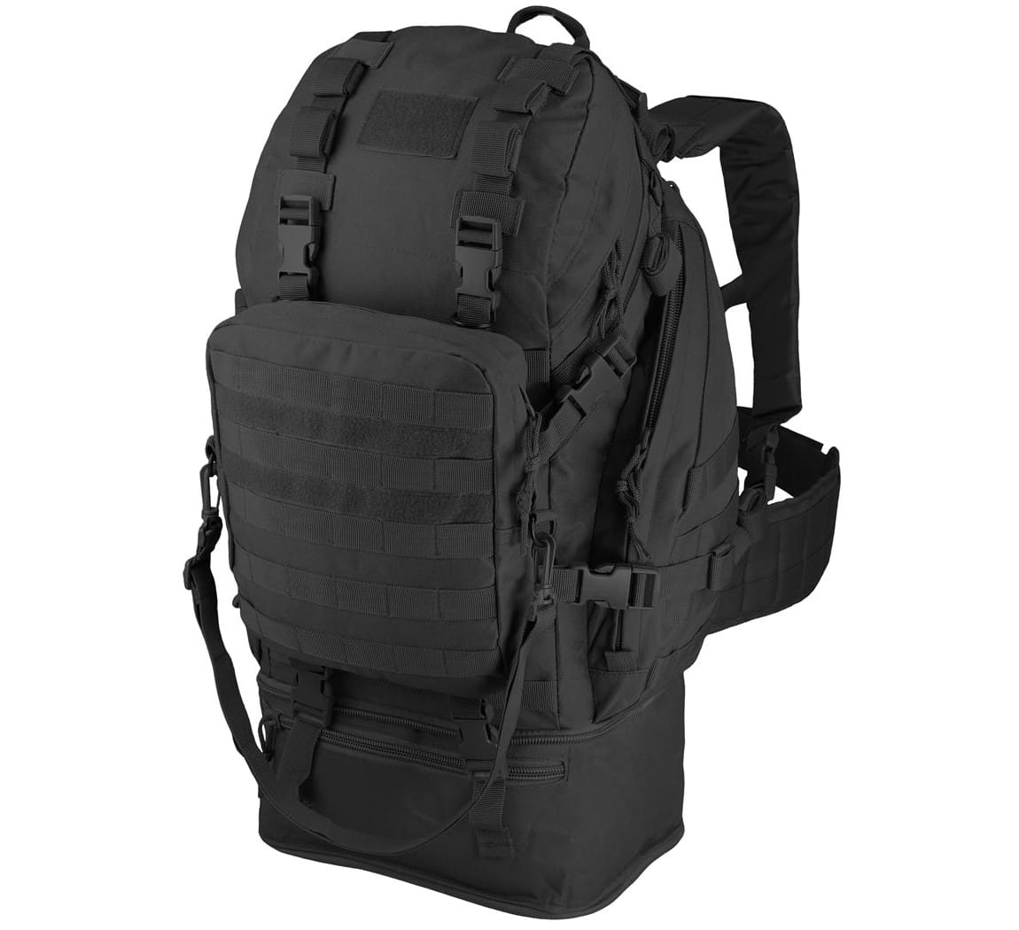Plecak CAMO Overload (60L) - Czarny (PL-OV-BP-BL)